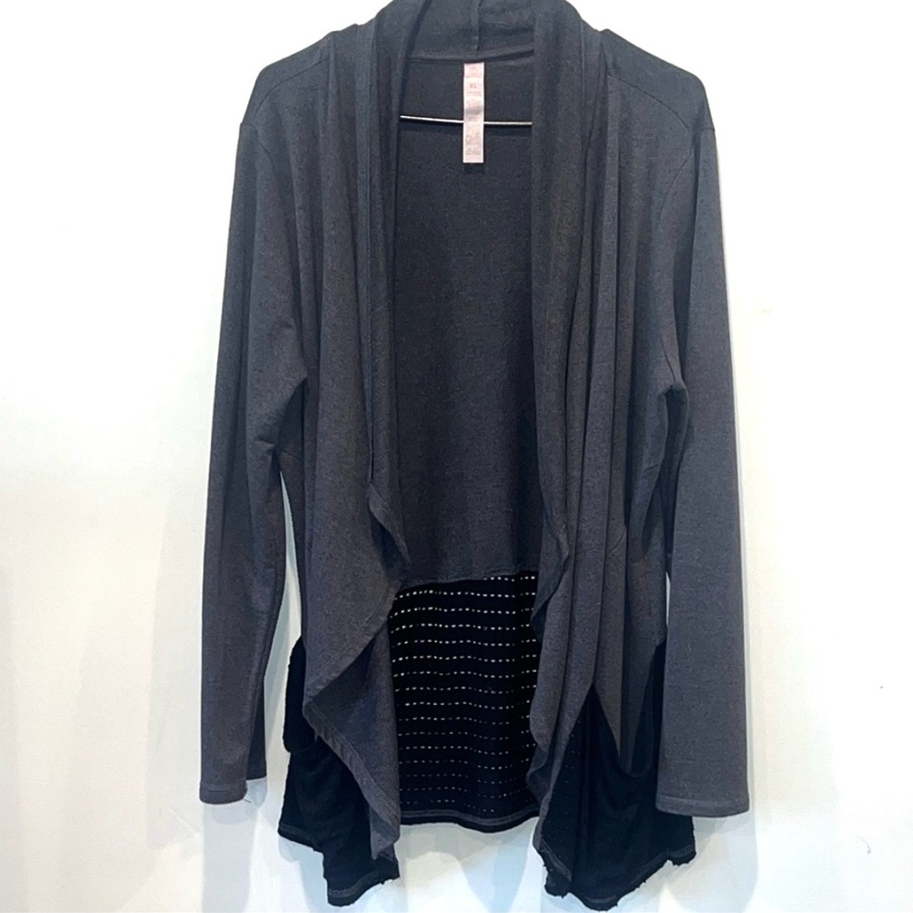 Balance Collection Estella Waterfall After Yoga Wrap or Cardigan - Picture 6 of 12